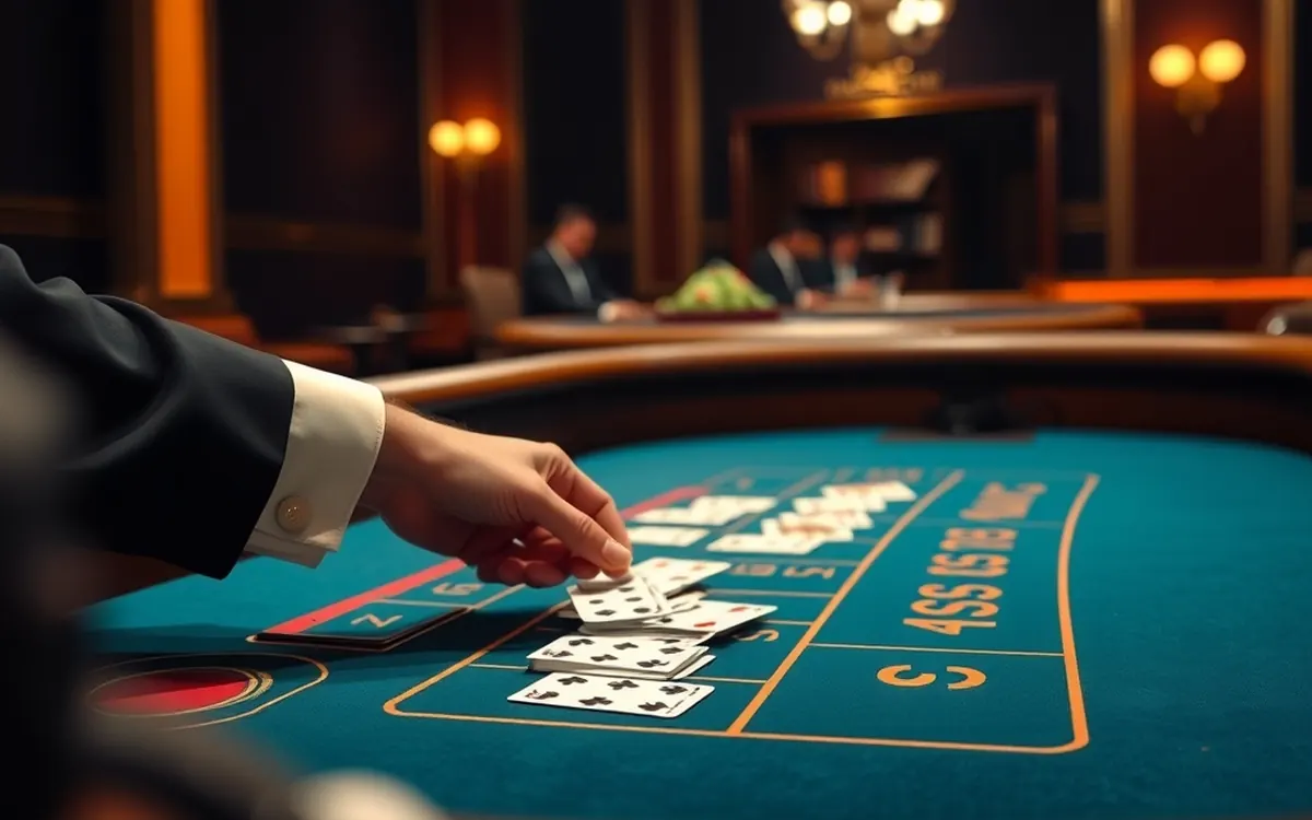 Carte e fiches su un tavolo verde, i giochi dal vivo nei casino non AAMS