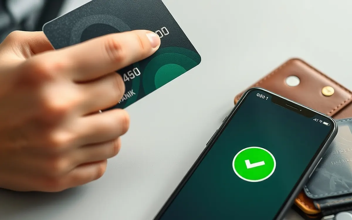 Smartphone con pagamento confermato accanto a una carta, versamenti e incassi sui siti non AAMS